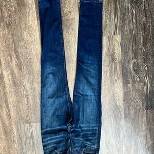 Veronica Beard Kate Skinny Side Slit Jeans, Size 28